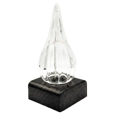 Elegancki wkład led do zniczy xl żywy płomień 16cm baterie w zestawie