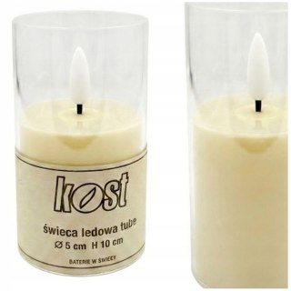 Wkład led do zniczy efekt płomienia na baterie świeca ledowa 10cm