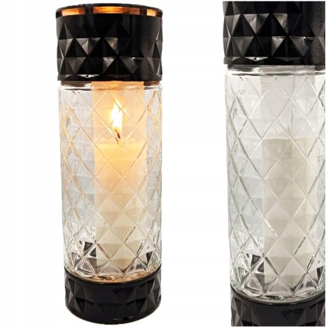 2x Wysoki znicz na cmentarz grób lampion kapliczka ozdobny klasyczny